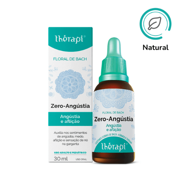 Floral de Bach Zero Angústia Thérapi | Serenidade e Coragem