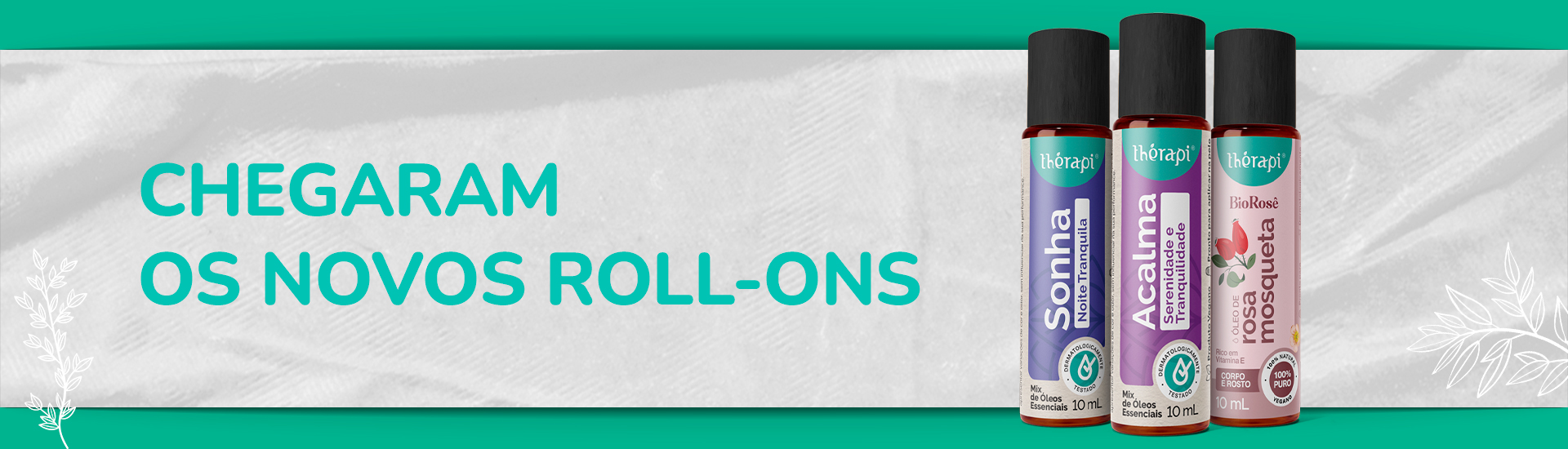 Banner Roll-On lançamento