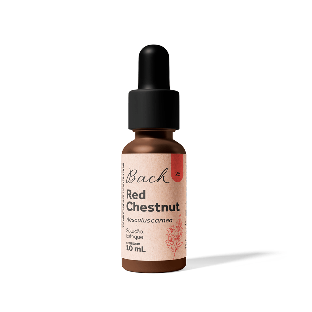 Solução Estoque Red Chestnut 10 mL - floraltherapi