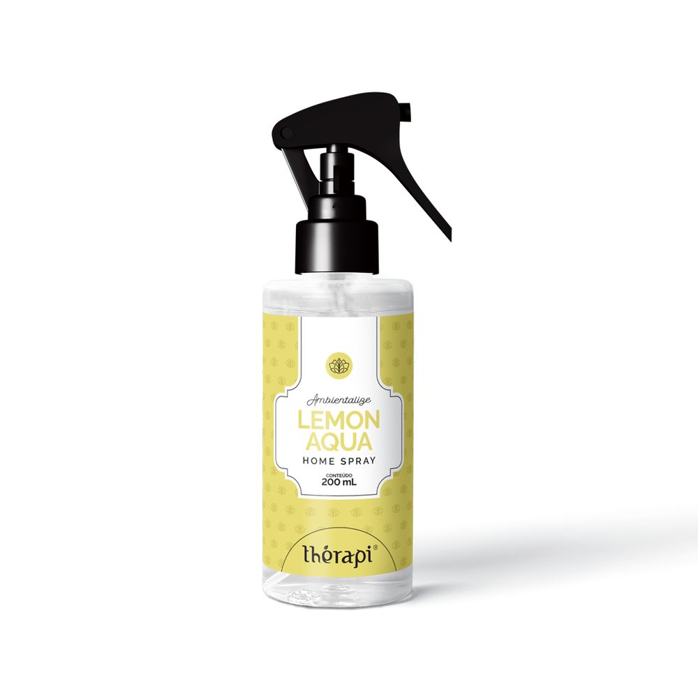Home Spray Lemon Aqua - Ambientalize – 200 ml - floraltherapi